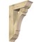 Ekena Millwork Olympic Traditional Rough Sawn Bracket w/ Offset Brace, Douglas Fir, 8"W x 26"D x 38"H BKT0806X26X38OLY01RDF - alternate 1